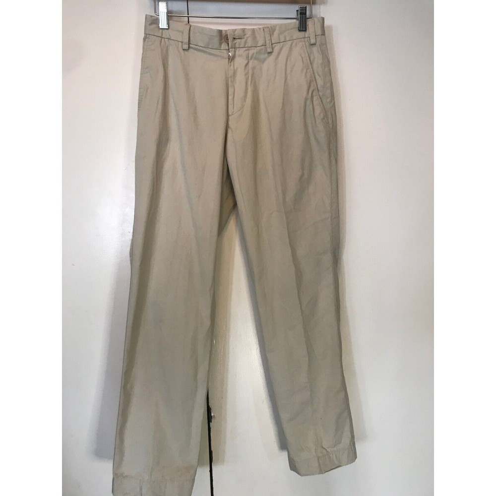 THOMAS PINK Beige Straight Fit Khaki Pants size EU 40 US 30